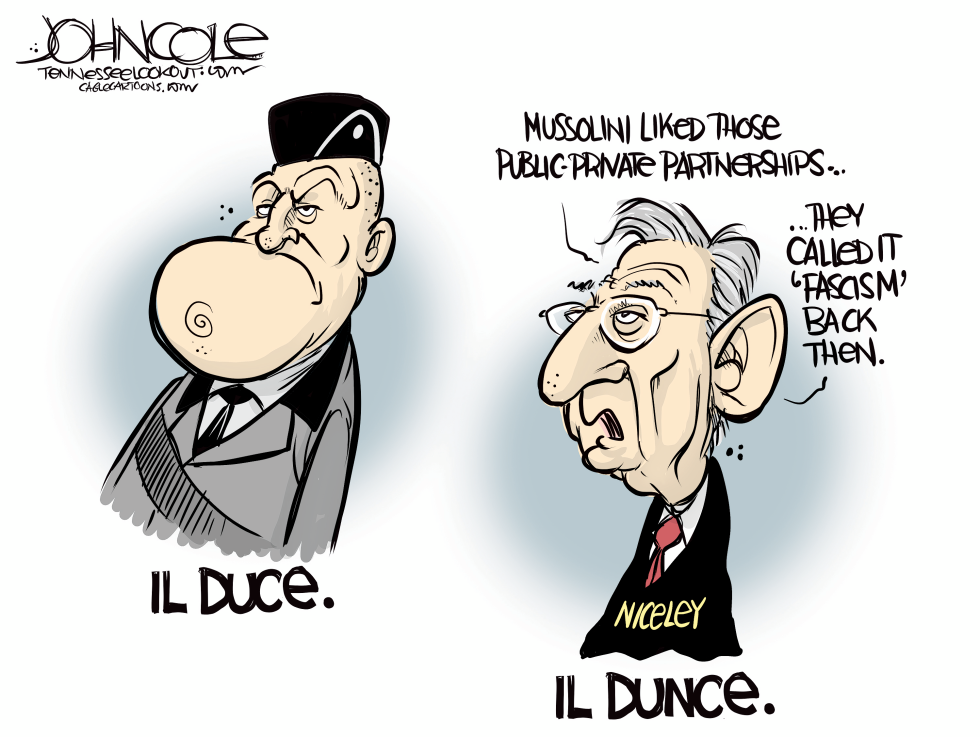 TENNESSEE Frank Niceley and Mussolini