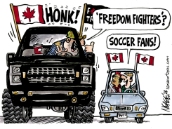 SOCCER FANS by Steve Nease