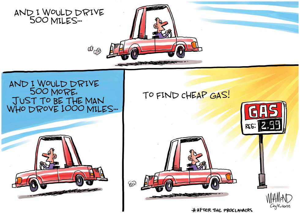 I would drive 500 miles