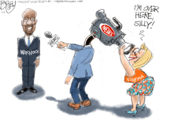 KYRSTEN SINEMA by Pat Bagley