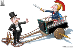 REFUSING TO FOLLOW THE US' LEAD by Luojie