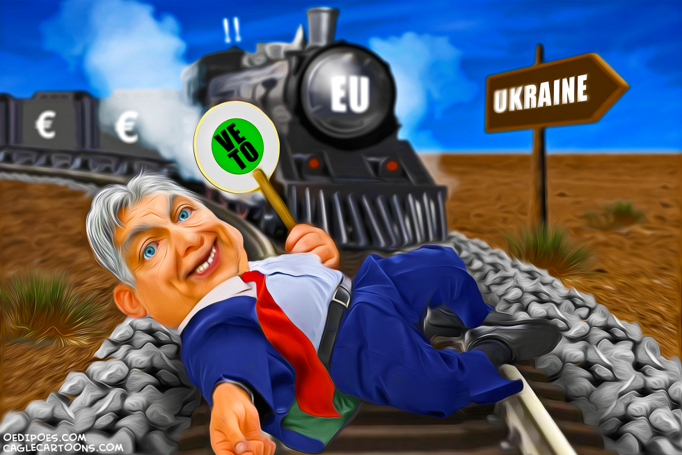 Orban blocking EU-Ukraine Aid Plan