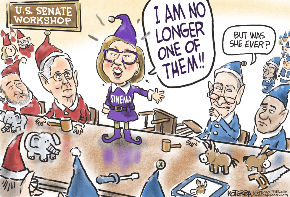 Sinema Leaves Dems
