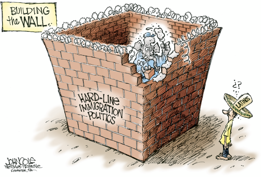 GOP and illegal immigrants -- color