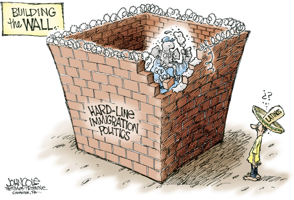 GOP and illegal immigrants -- color