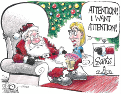 I WANT ATTENTION by John Darkow