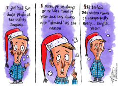 UTILITIES INCREASE by Guy Parsons