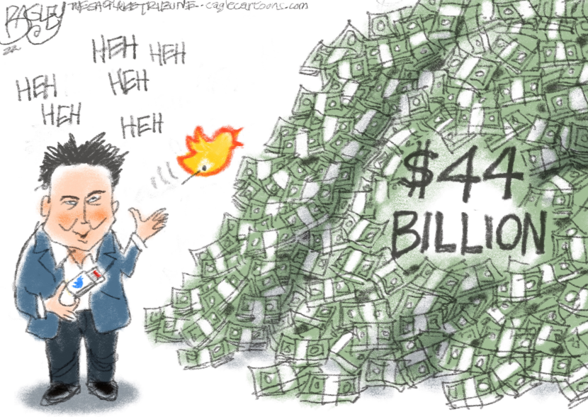 Musk Burning Billions