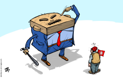 TUNISIAN ELECTIONS  by Emad Hajjaj