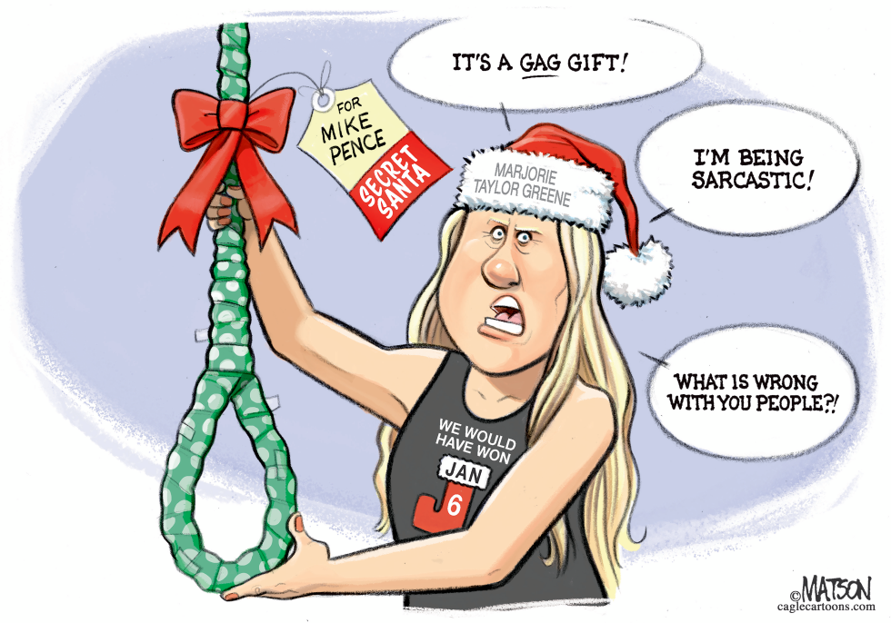 Rep. Marjorie Taylor Greene is Secret Santa