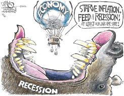 FEED A RECESSION by John Darkow