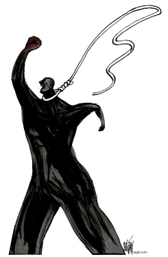 DEMONSTRATIONS, EXECUTIONS AND FREEDOMS by Angel Boligan