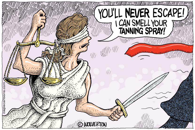 Justice Pursues Trump