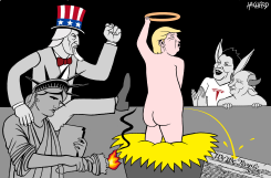 US NATIVITY PLAY WITH GUEST by Rainer Hachfeld