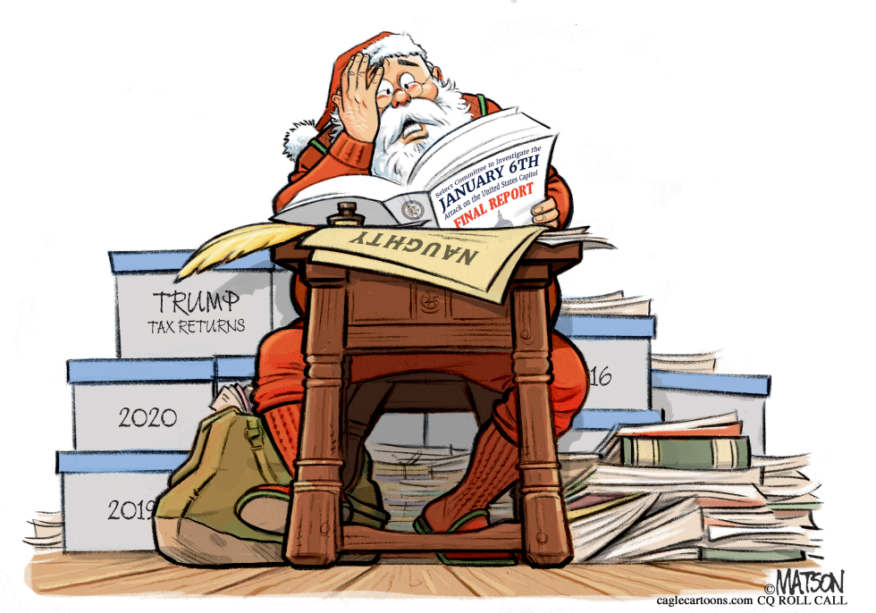 Santa Reads January 6th Committee Report