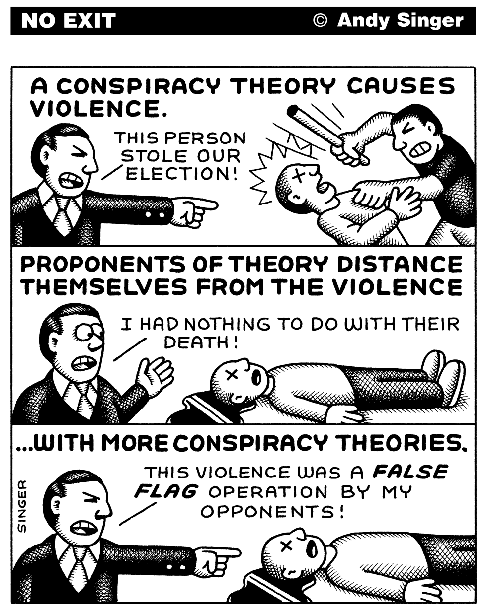 Conspiracy Theory Violence