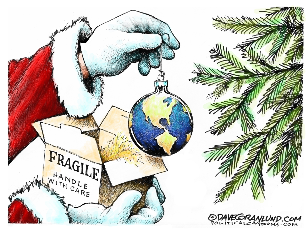 Re-Post Fragile Globe