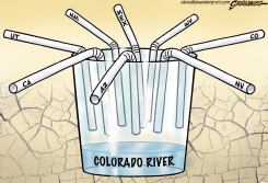 ADO RIVER DROUGHT by Steve Greenberg