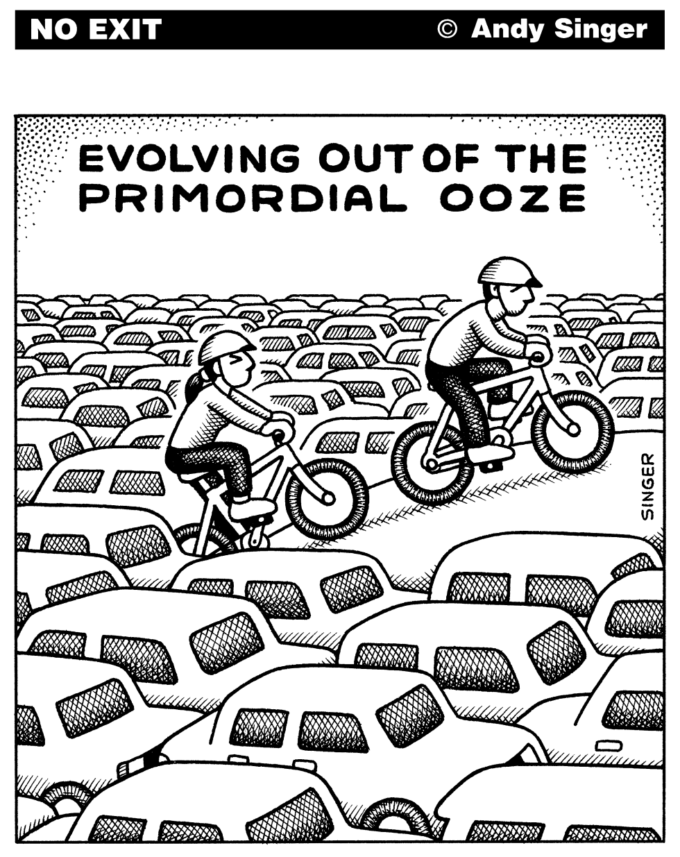 Bikes Evolving out of Ooze