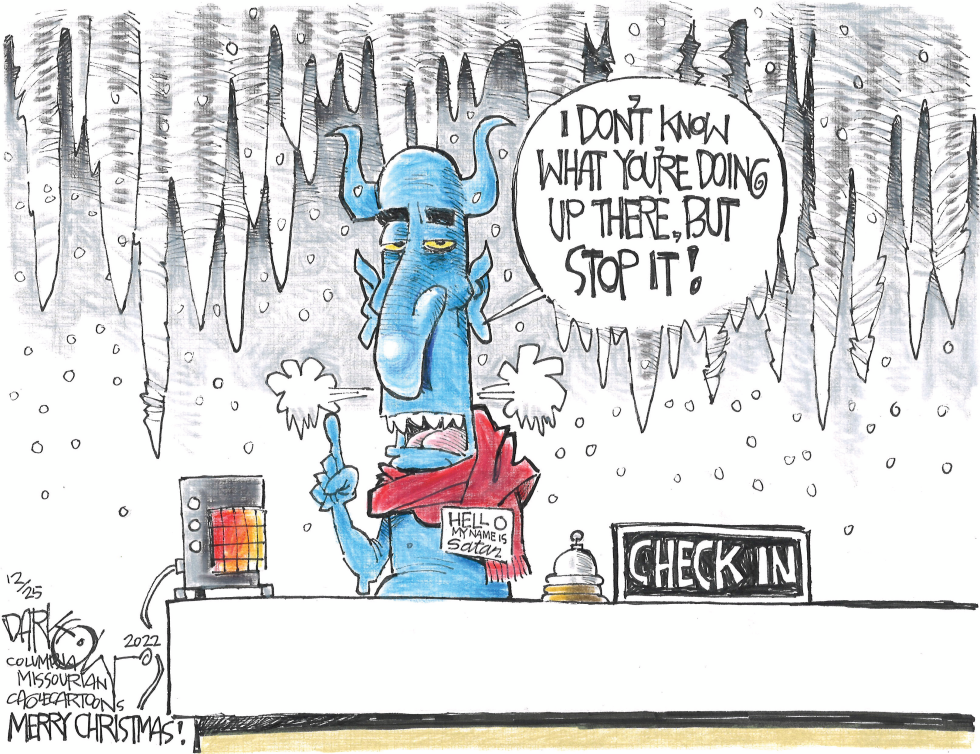 Hell freezes over