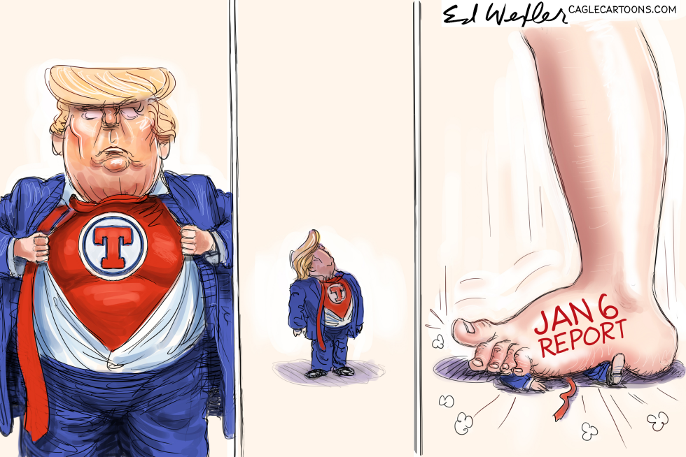 Supertrump Squashed By Jan 6 Foot