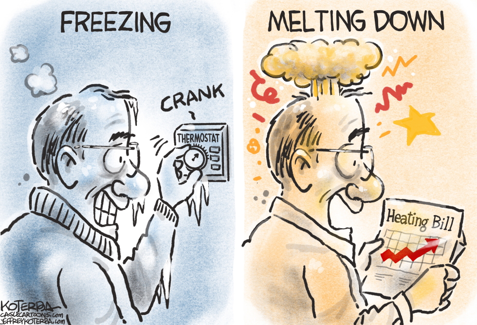 Cold Wave and Heating Bills