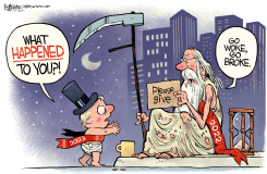 GO WOKE GO BROKE 2022 by Rick McKee
