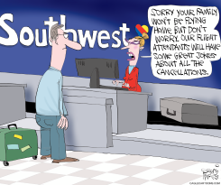 SOUTHWEST CANCELS by Gary McCoy
