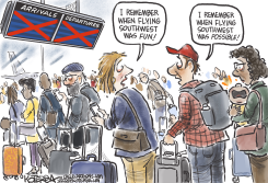 SOUTHWEST AIRLINES by Jeff Koterba