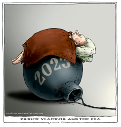 PRINCE VLADIMIR AND THE PEA by Joep Bertrams