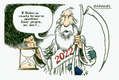 BIDEN TOO OLD TO RUN AGAIN by Jimmy Margulies