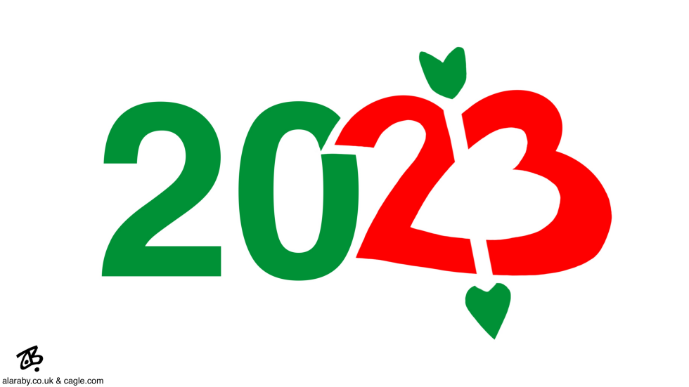 Happy new year filled with love & peace