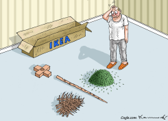 IKEA CHRISTMAS TREE by Marian Kamensky