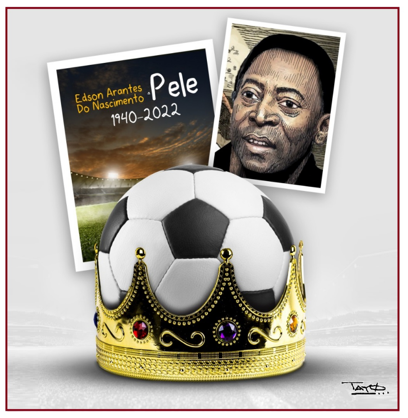 Football legend - PELE 1940 - 2022