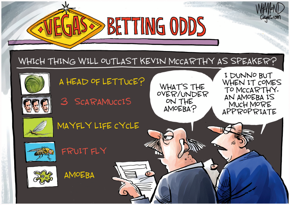 Vegas Odds for Kevin McCarthy