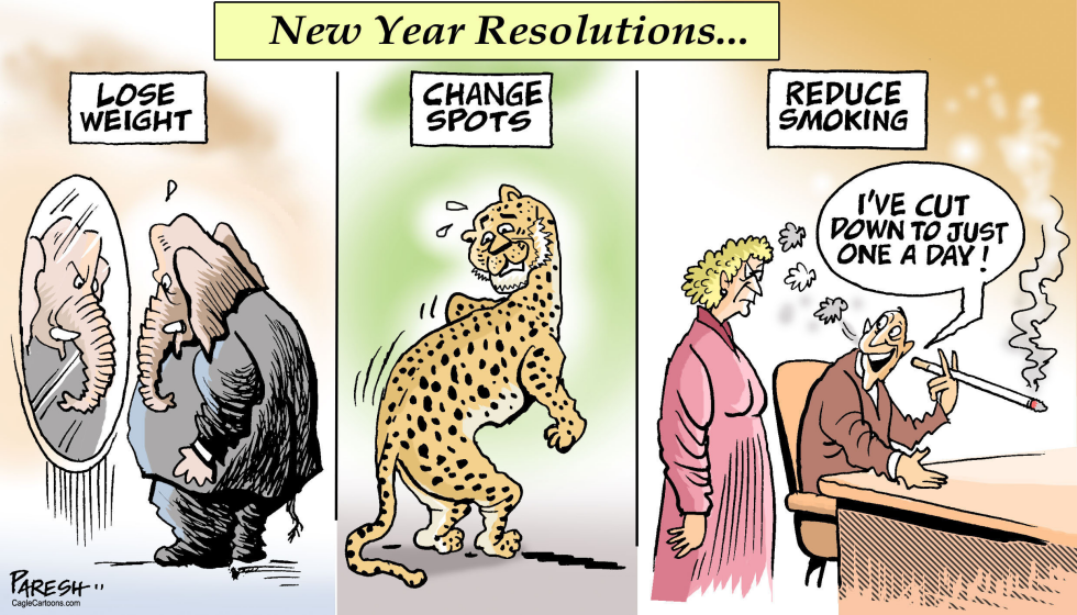 New Year resolutions
