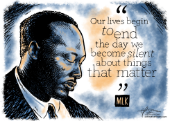 MARTIN LUTHER KING, JR by Guy Parsons