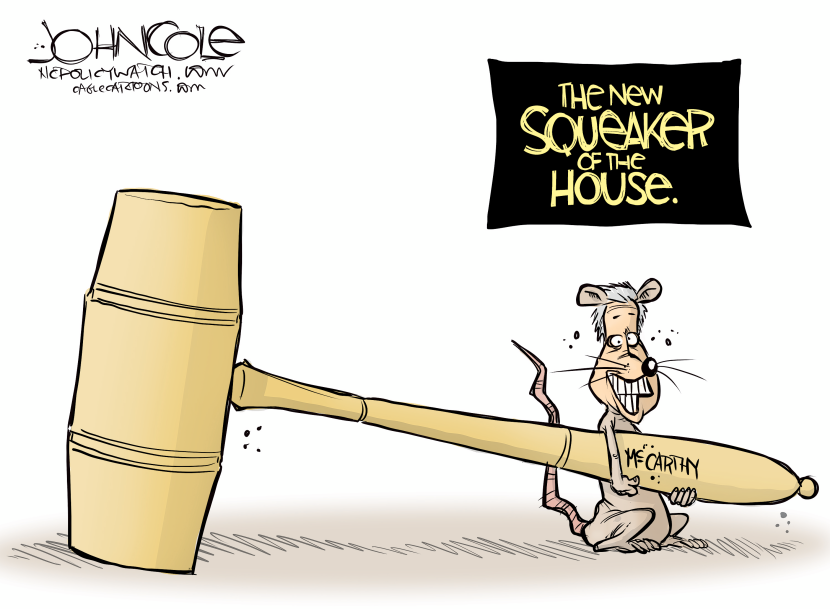 The new Squeaker of the House