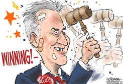 KEVIN MCCARTHY'S VERSION OF WINNING by Jeff Koterba