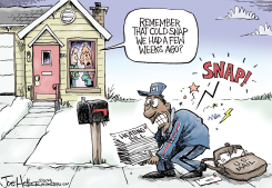 HEATING BILL by Joe Heller