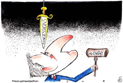 MCCARTHY'S SWORD OF DAMOCLES by Randall Enos