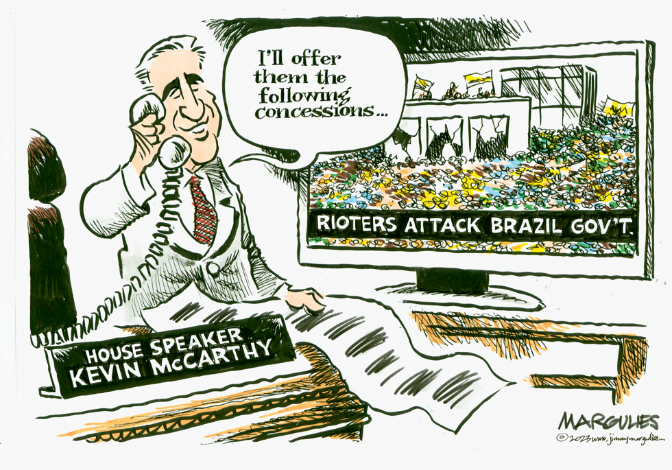 Rioters Attack Brazil Government
