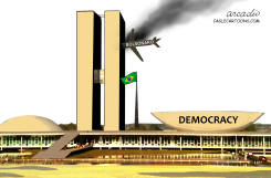 DEMOCRACY IN BRAZIL WAS HIT by Arcadio Esquivel