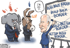 BIDEN AND THE BORDER by Jeff Koterba