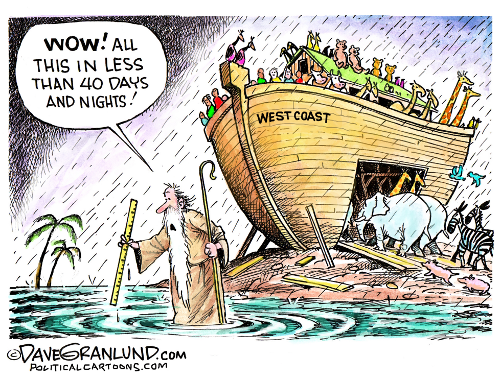 West Coast flooding
