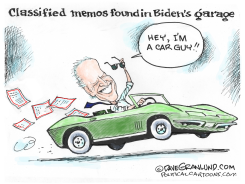 BIDEN GARAGE SECRET MEMOS by Dave Granlund