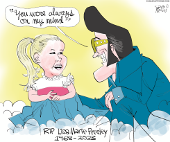 RIP LISA MARIE PRESLEY by Gary McCoy