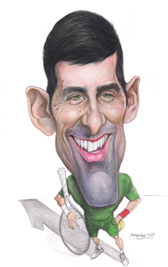 NOVAK DJOKOVIC by Petar Pismestrovic