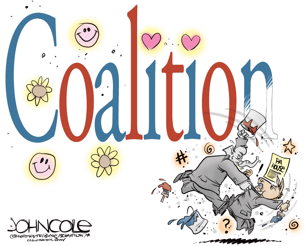 PENSYLVANIA State House 'coalition' meltdown