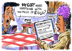 INFLATION WOES by Guy Parsons
